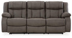 First Base Reclining Sofa - Mattress & Furniture Super Center (Tampa, FL)