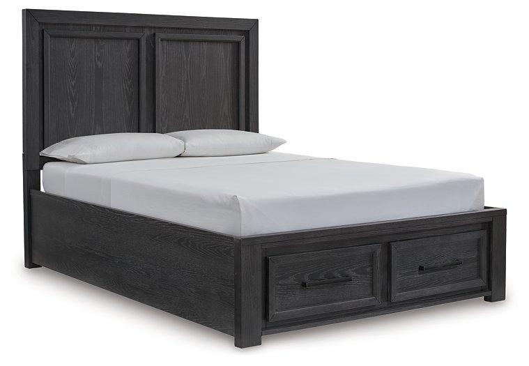 Foyland Panel Storage Bed image