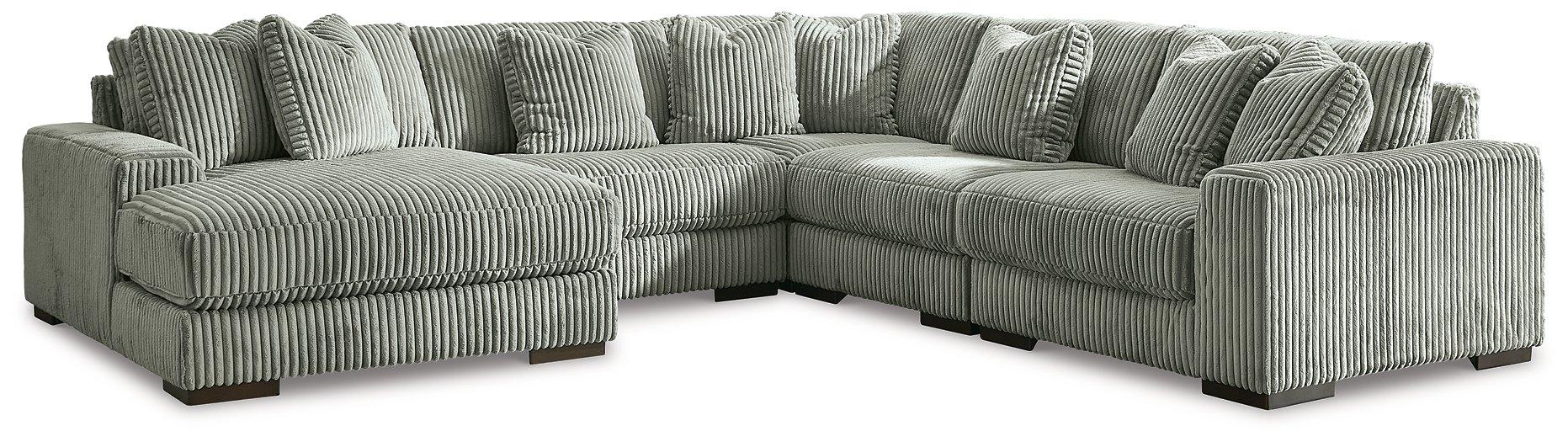 Lindyn Sectional with Chaise - Mattress & Furniture Super Center (Tampa, FL)