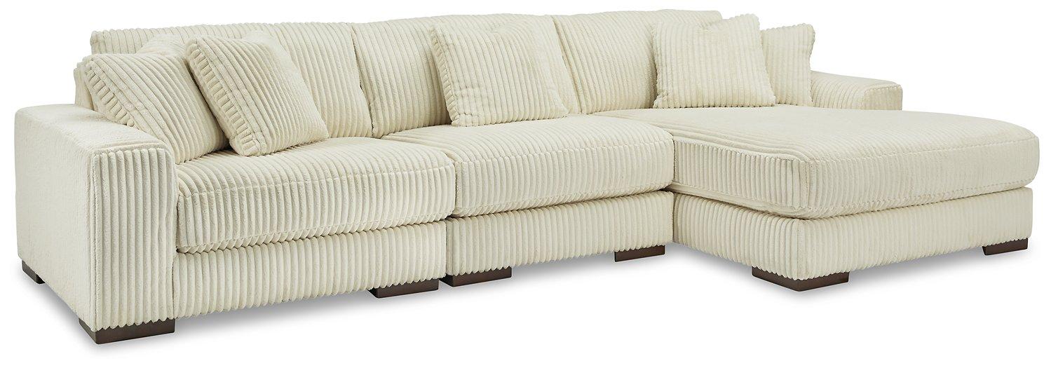 Lindyn Sectional with Chaise - Mattress & Furniture Super Center (Tampa, FL)
