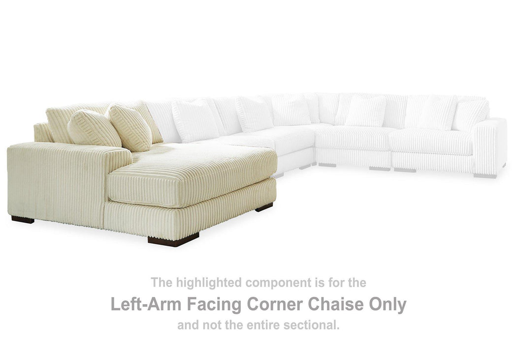 Lindyn Sectional with Double Chaise - Mattress & Furniture Super Center (Tampa, FL)