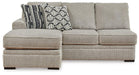 Calnita Sectional with Chaise - Mattress & Furniture Super Center (Tampa, FL)