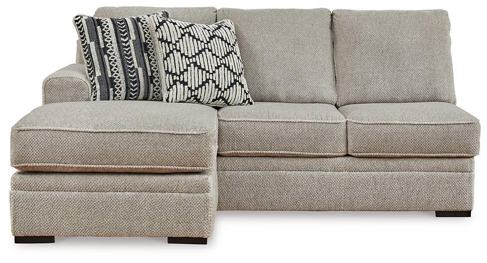 Calnita Sectional with Chaise - Mattress & Furniture Super Center (Tampa, FL)