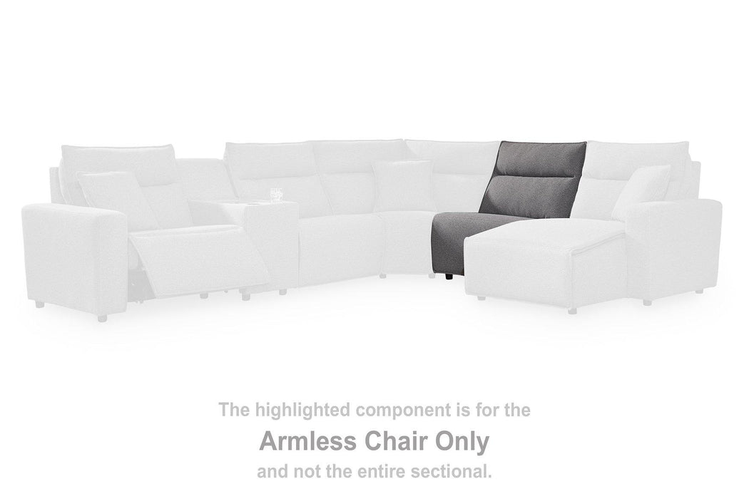 Modmax II Power Reclining Sectional with Audio Consoles - Mattress & Furniture Super Center (Tampa, FL)