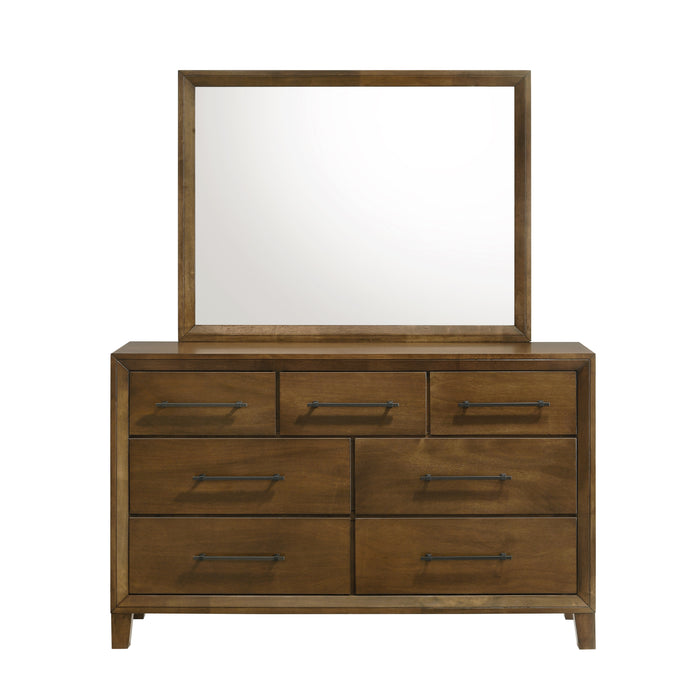 Ballard Mirror-Walnut