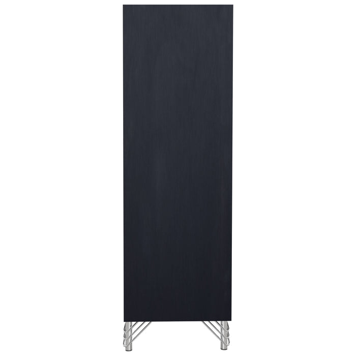 Ava 5 Drawer Chest-Ebony