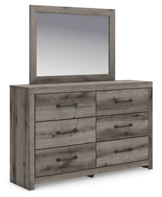 Graystorm Dresser and Mirror - Mattress & Furniture Super Center (Tampa, FL)