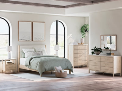 Cadmori Upholstered Bed - Mattress & Furniture Super Center (Tampa, FL)