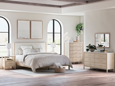 Cadmori Upholstered Bed - Mattress & Furniture Super Center (Tampa, FL)