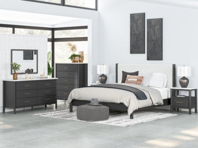 Cadmori Upholstered Bed - Mattress & Furniture Super Center (Tampa, FL)