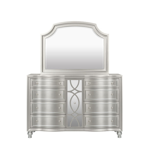 Reflections Dresser Mirror-Silver