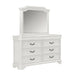 Lyndhurst Landscape Mirror- Vintage White