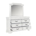 Lyndhurst Landscape Mirror- Vintage White