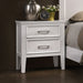 Andover Nightstand-White