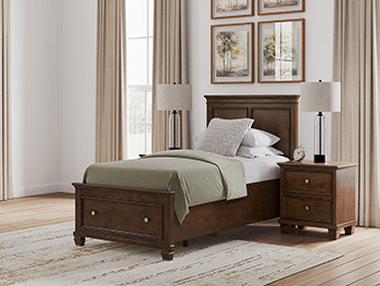 Danabrin Panel Storage Bed - Mattress & Furniture Super Center (Tampa, FL)