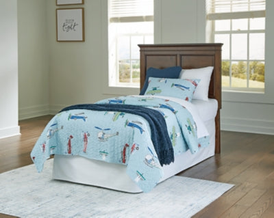 Danabrin Panel Storage Bed - Mattress & Furniture Super Center (Tampa, FL)