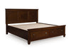 Danabrin Panel Storage Bed - Mattress & Furniture Super Center (Tampa, FL)