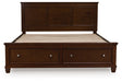 Danabrin Panel Storage Bed - Mattress & Furniture Super Center (Tampa, FL)