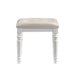 Valentino Dressing Table Stool-White