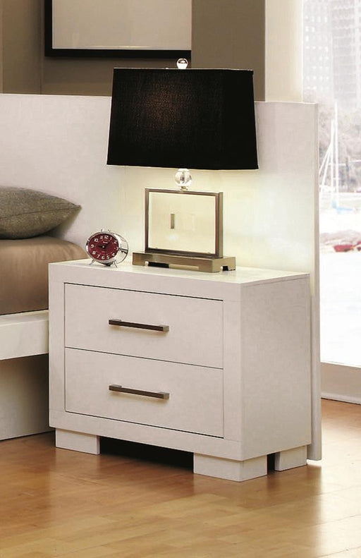 Jessica Nightstand Panels White (Set of 2) - Mattress & Furniture Super Center (Tampa, FL)
