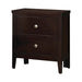 Carlton 2-drawer Rectangular Nightstand Cappuccino - Mattress & Furniture Super Center (Tampa, FL)