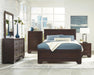 Kauffman California King, Eastren King, & Queen Panel Bed Dark Cocoa - Mattress & Furniture Super Center (Tampa, FL)