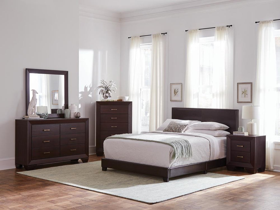 Dorian Upholstered Bed - Mattress & Furniture Super Center (Tampa, FL)