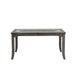 Lisbon Rectangle Dining Table-Gray