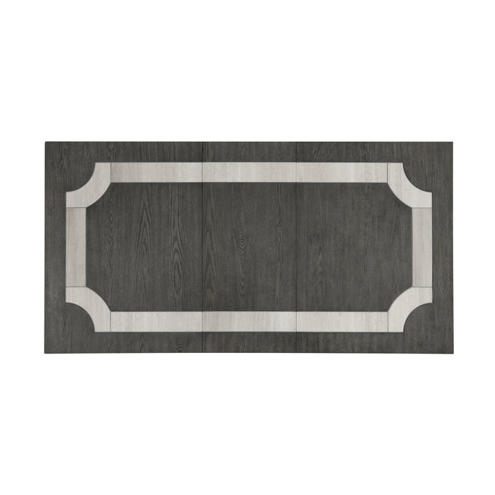 Lisbon Rectangle Dining Table-Gray