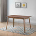 Oscar Wood Counter Height Table-Walnut