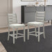 Pascal Ladderback Counter Chair (2 Per Carton)-Driftwood