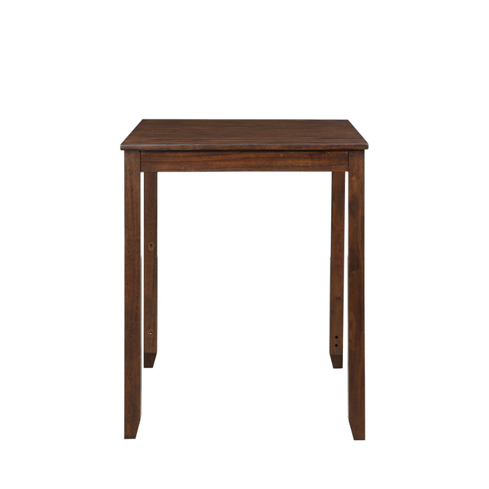 Gia 3 Pc 30" Storage Counter Table & 2 Chairs-Cherry