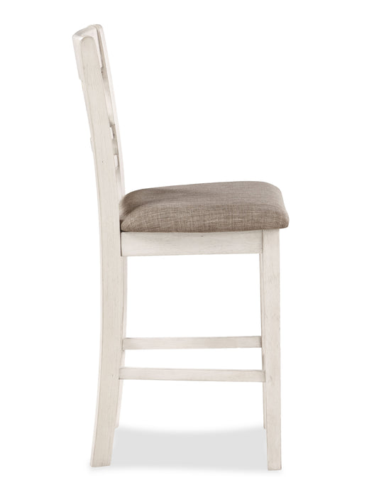 Cori Counter 5 Pc Set-Bisque/Brown