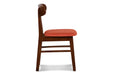 Morocco Dining Chair W/Orange Seat Cushion (2 Per Carton)