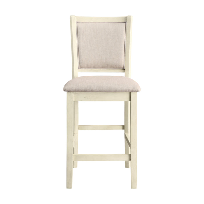 Amy Counter Chair (2/Ctn)-Bisque