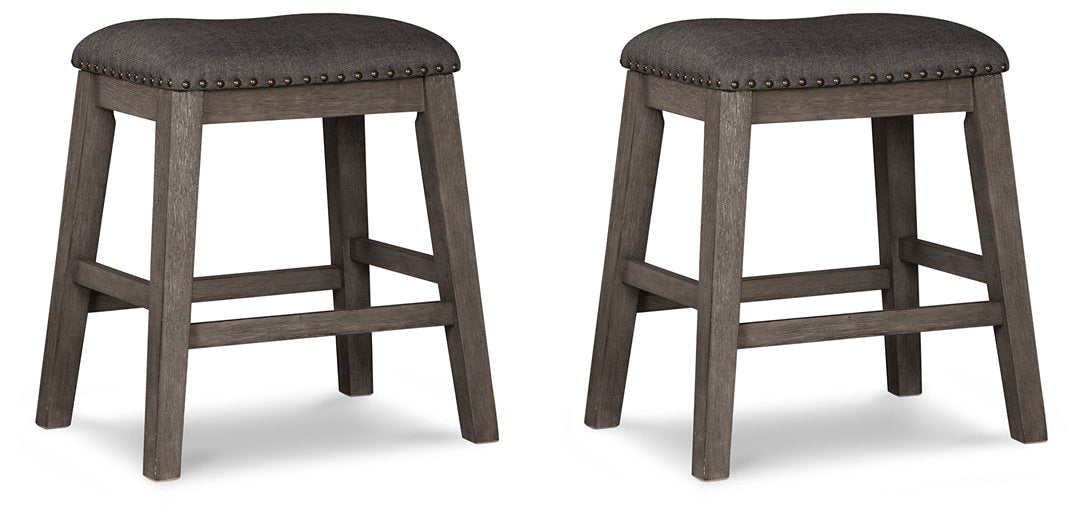 Caitbrook Counter Height Upholstered Bar Stool - Mattress & Furniture Super Center (Tampa, FL)
