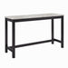 Celeste Theater Bar Table W/ 3 Stools-Gray