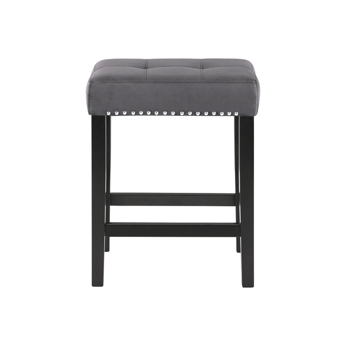 Celeste Theater Bar Table W/ 3 Stools-Gray