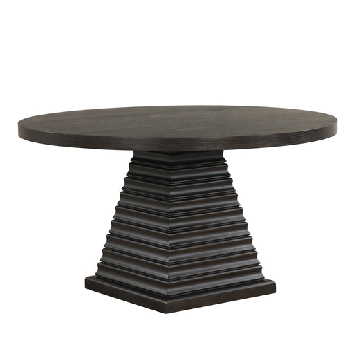 Plateau Round Dining Top-Rustic Espresso