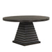 Plateau Round Dining Top-Rustic Espresso