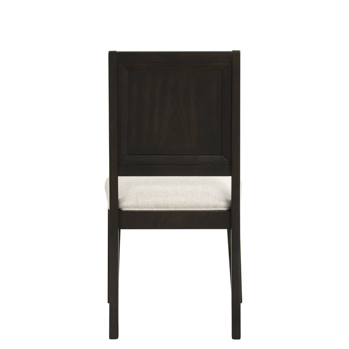 Plateau Side Chair (2 Per Carton)-Rustic Espresso