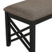 Potomac Dining Bench-Brown/Black