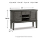 Hallanden Dining Server - Mattress & Furniture Super Center (Tampa, FL)