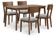 Tameride Dining Table and 4 Chairs (Set of 5) - Mattress & Furniture Super Center (Tampa, FL)