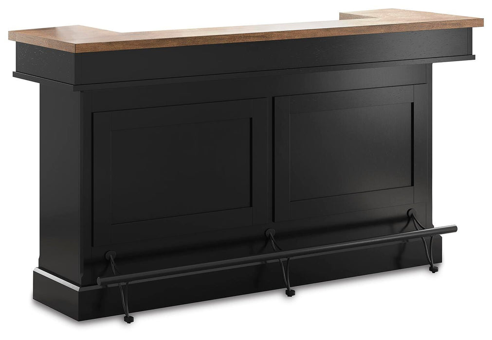 Wildenauer 78" Bar - Mattress & Furniture Super Center (Tampa, FL)