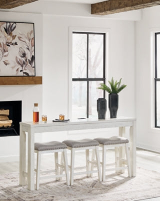 Robbinsdale Counter Height Dining Table and 3 Barstools Set - Mattress & Furniture Super Center (Tampa, FL)