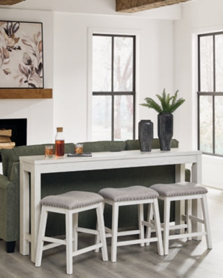 Robbinsdale Counter Height Dining Table and 3 Barstools Set - Mattress & Furniture Super Center (Tampa, FL)