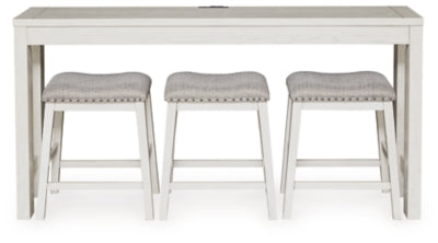 Robbinsdale Counter Height Dining Table and 3 Barstools Set - Mattress & Furniture Super Center (Tampa, FL)
