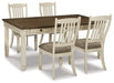 Bolanburg Dining Set - Mattress & Furniture Super Center (Tampa, FL)