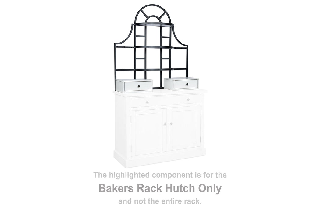 Greddinton Bakers Rack - Mattress & Furniture Super Center (Tampa, FL)